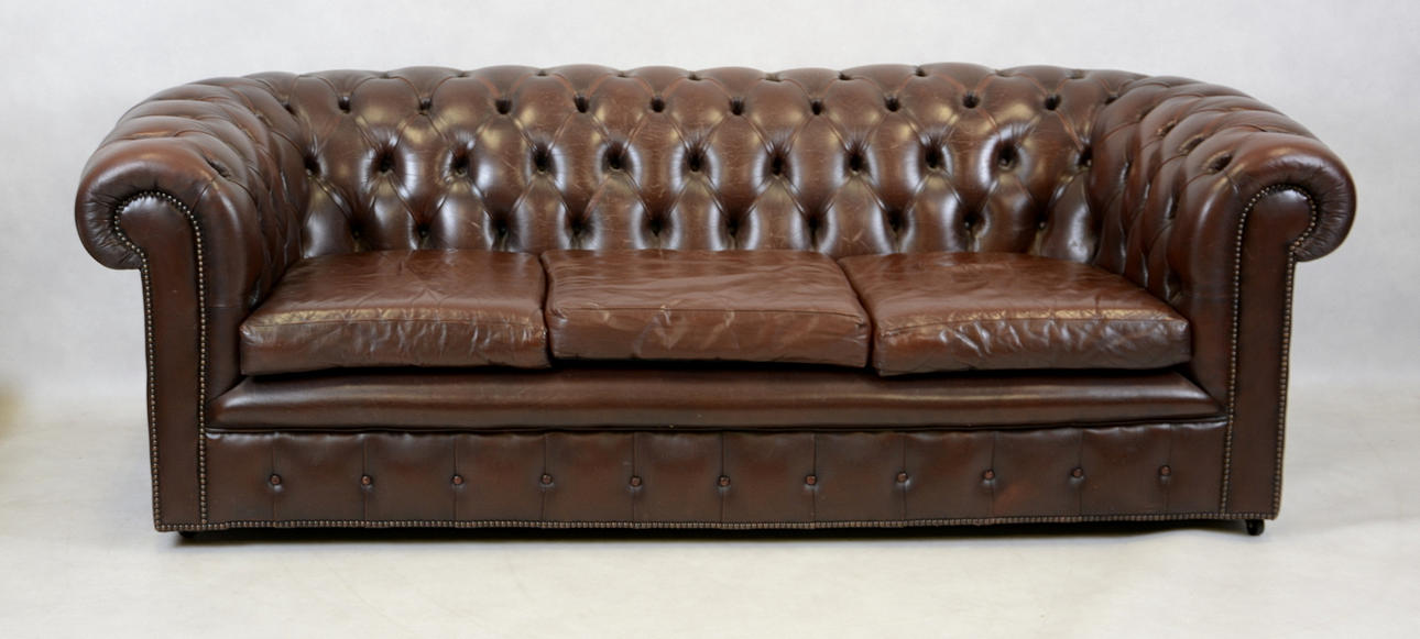 SOFFA, Chesterfield-modell, 1900-talets.