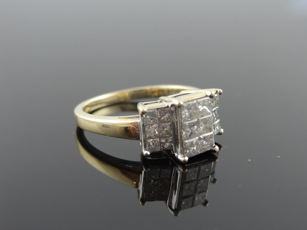 PRINCESS diamantring 1,00cts.