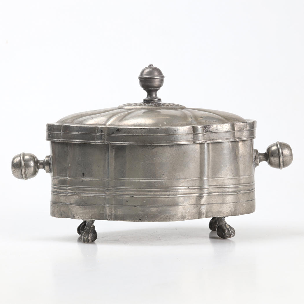 Æske, tin, 1700-tallet.