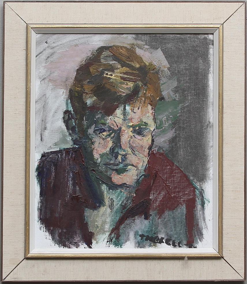 PÄR THORELL. Olja på duk, signerad och otydligt daterad.