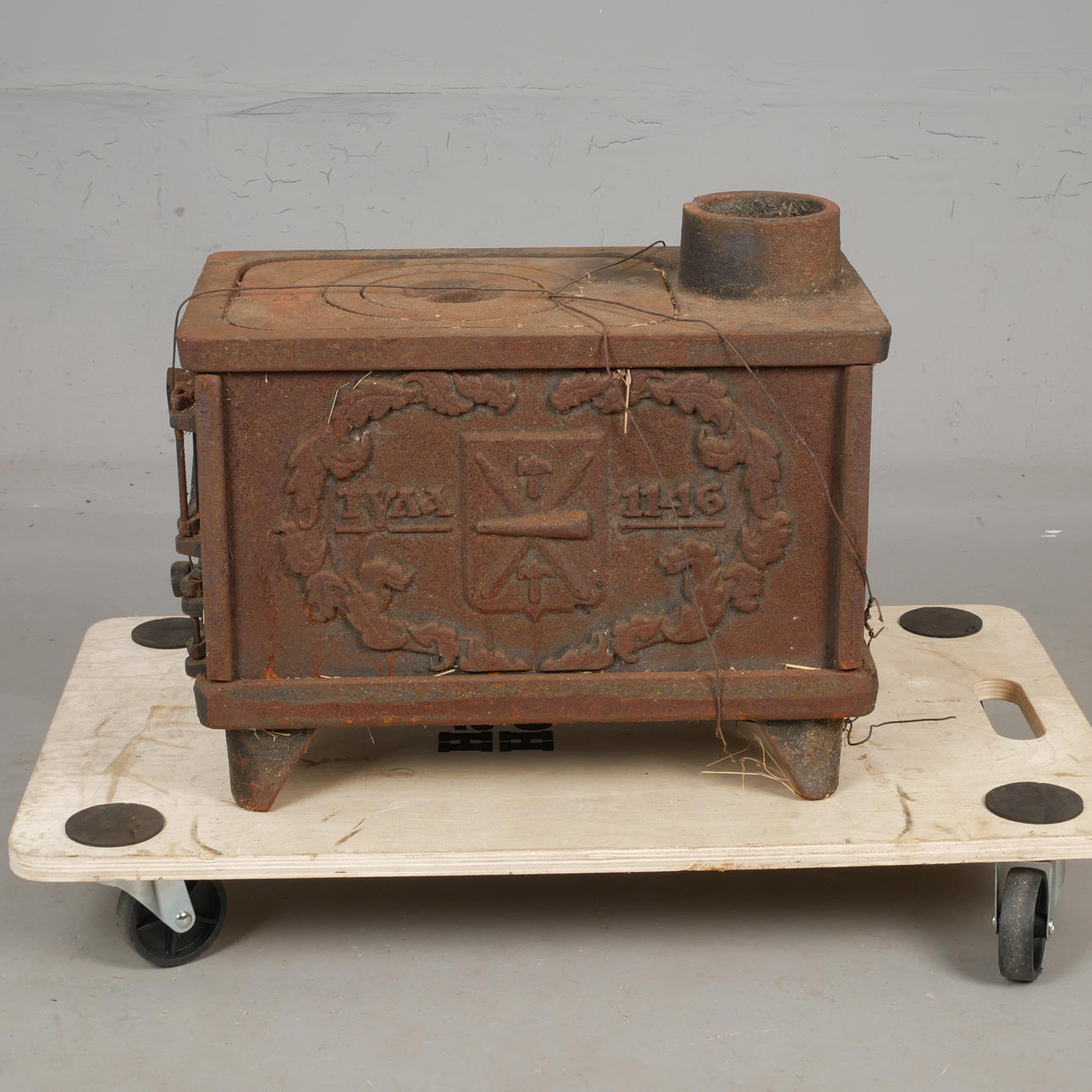 VEDSPIS, gjutjärn, 1900-tal.