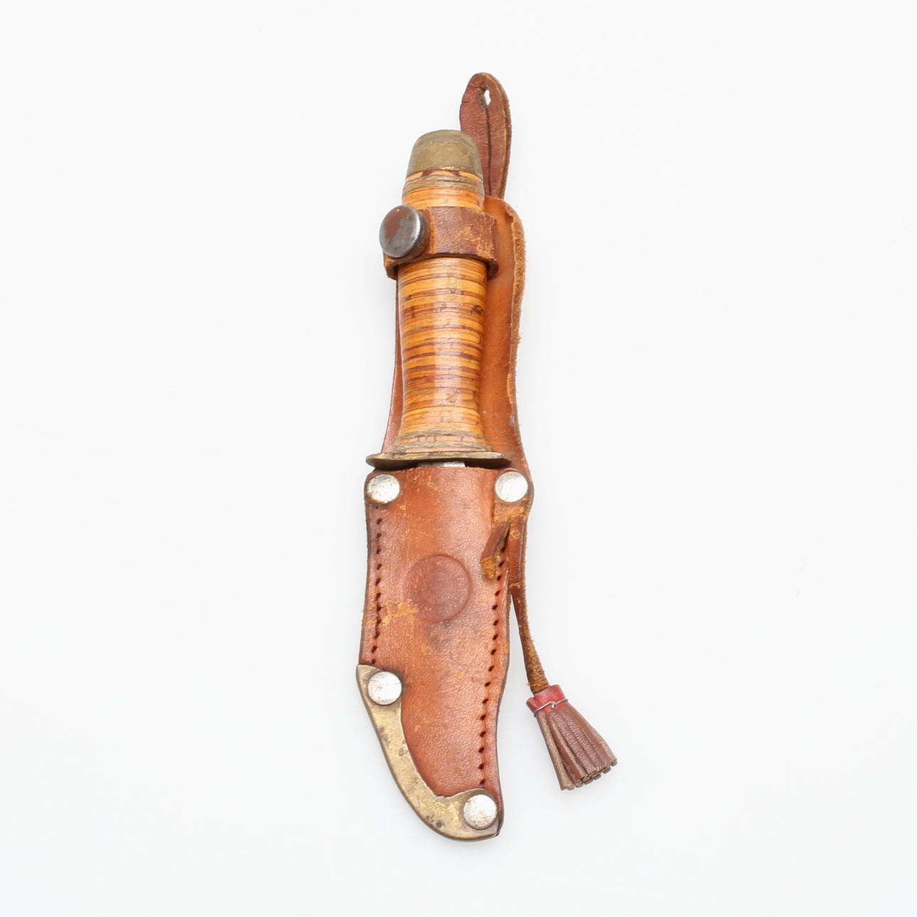 KNIV, med slida, Iisakki Järvenpää, Finland, 1900-tal.