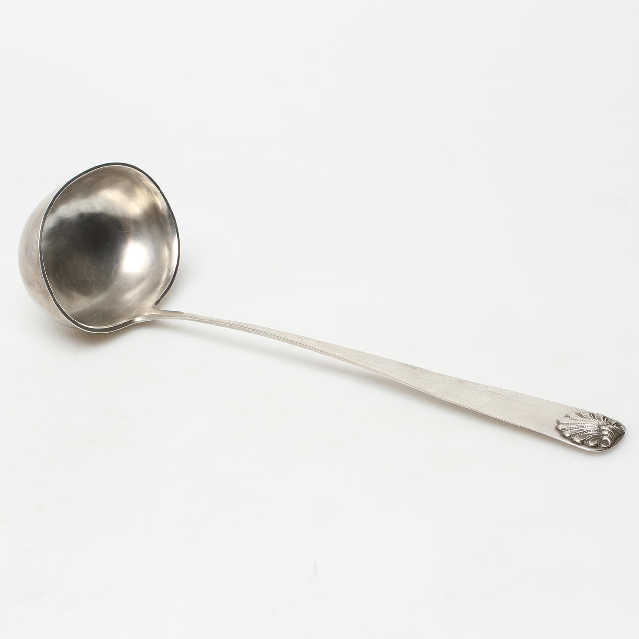 SOPPSLEV, silver, graverad datering 1862.