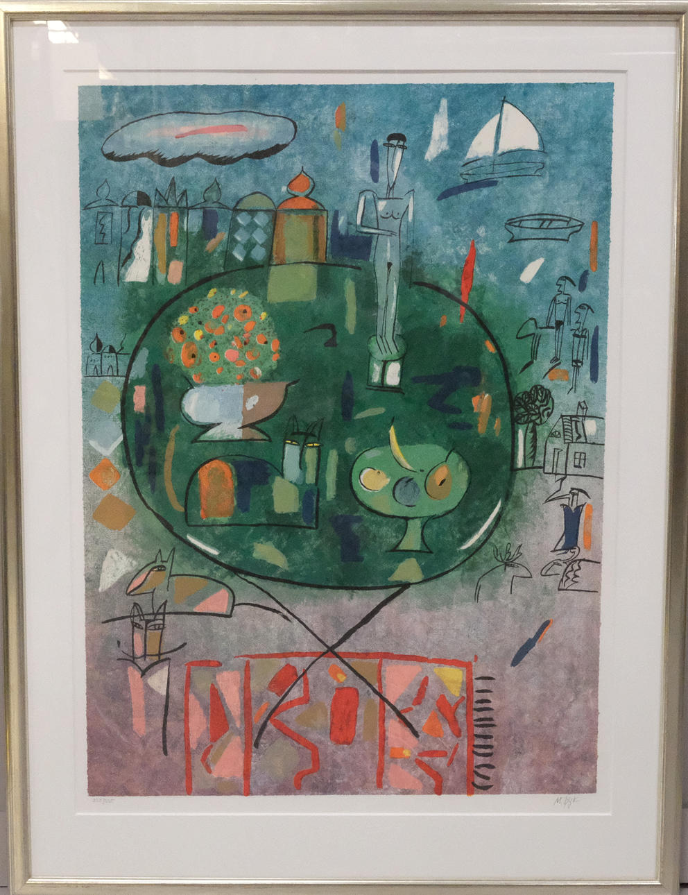 MADELEINE PYK. LITOGRAFI.