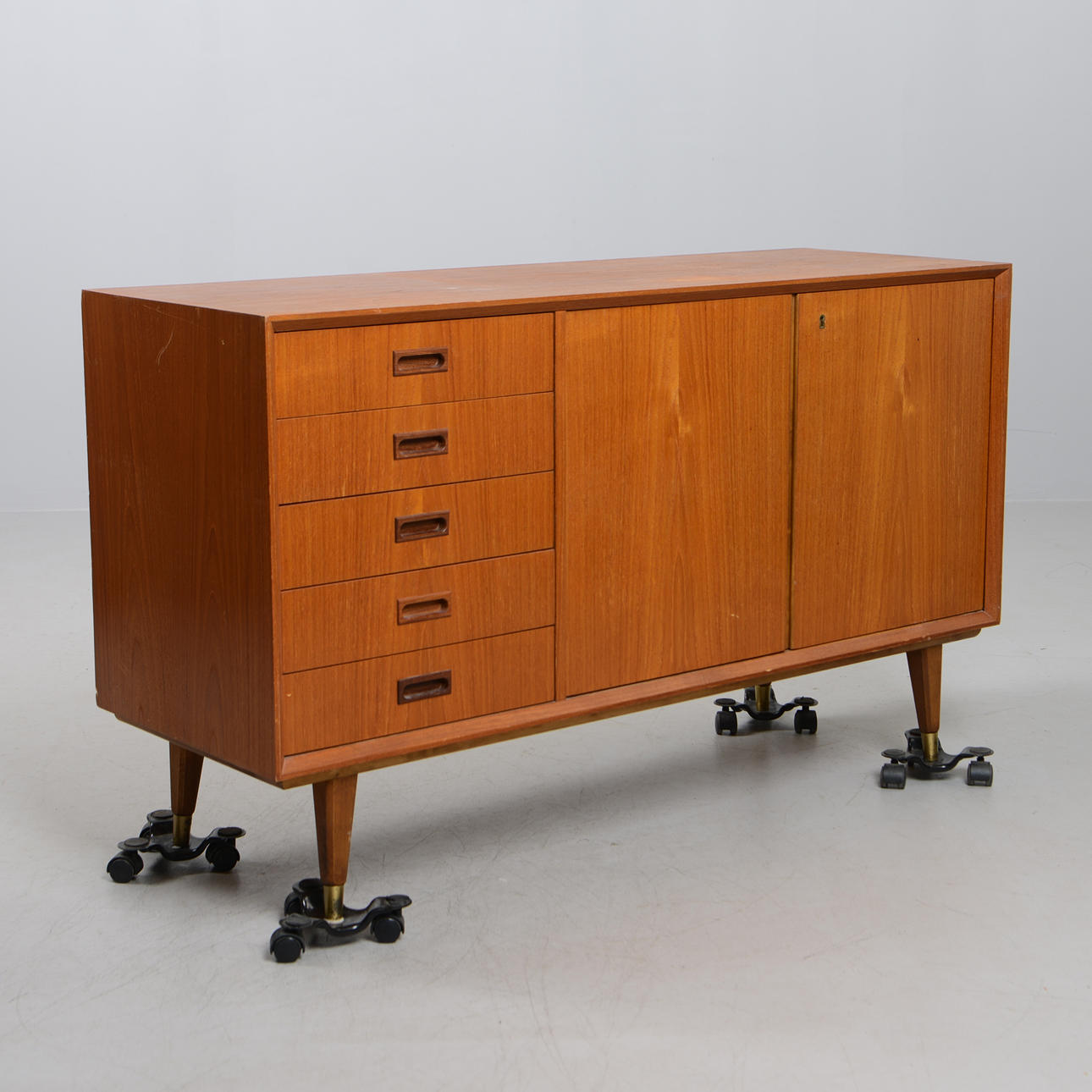 SKÄNK, teak, 1950/60-tal.