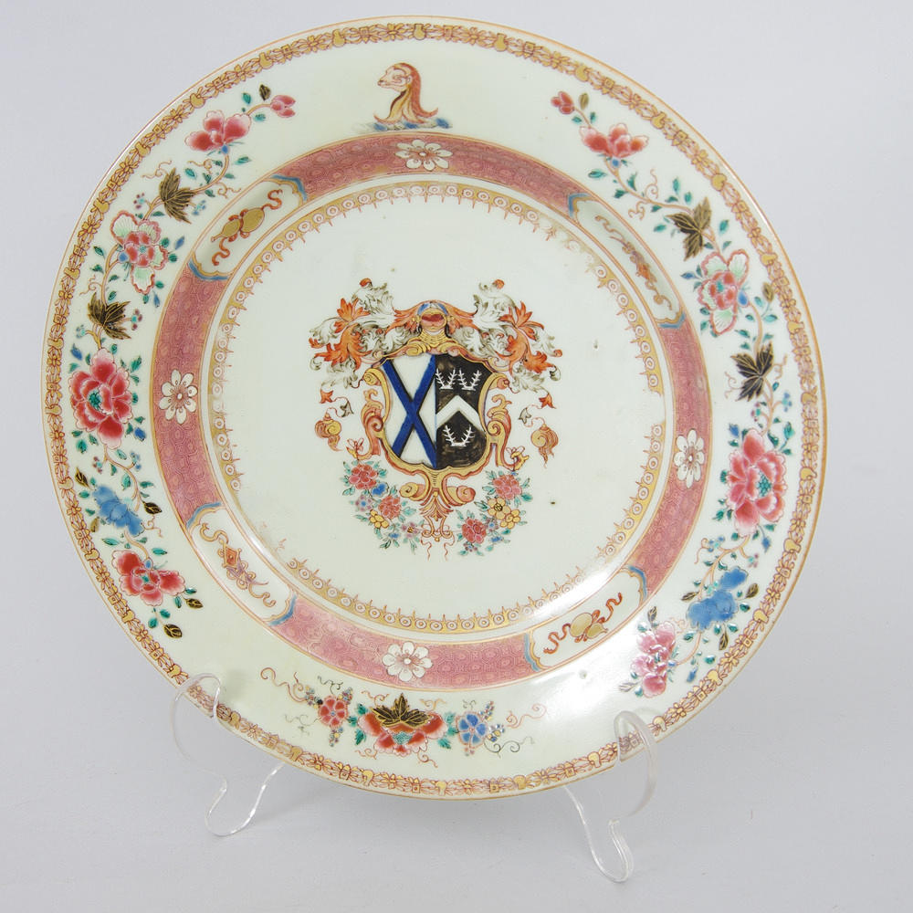 TALLRIK, famille rose, 1800/1900-tal.