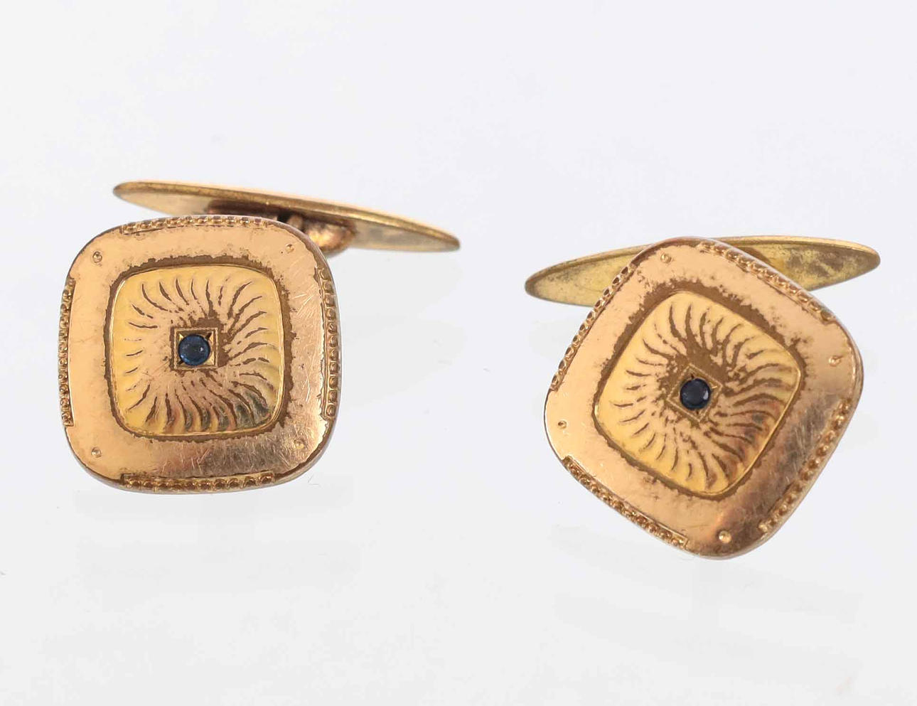 JUGENDSTIL MANSCHETTENKNÖPFE.