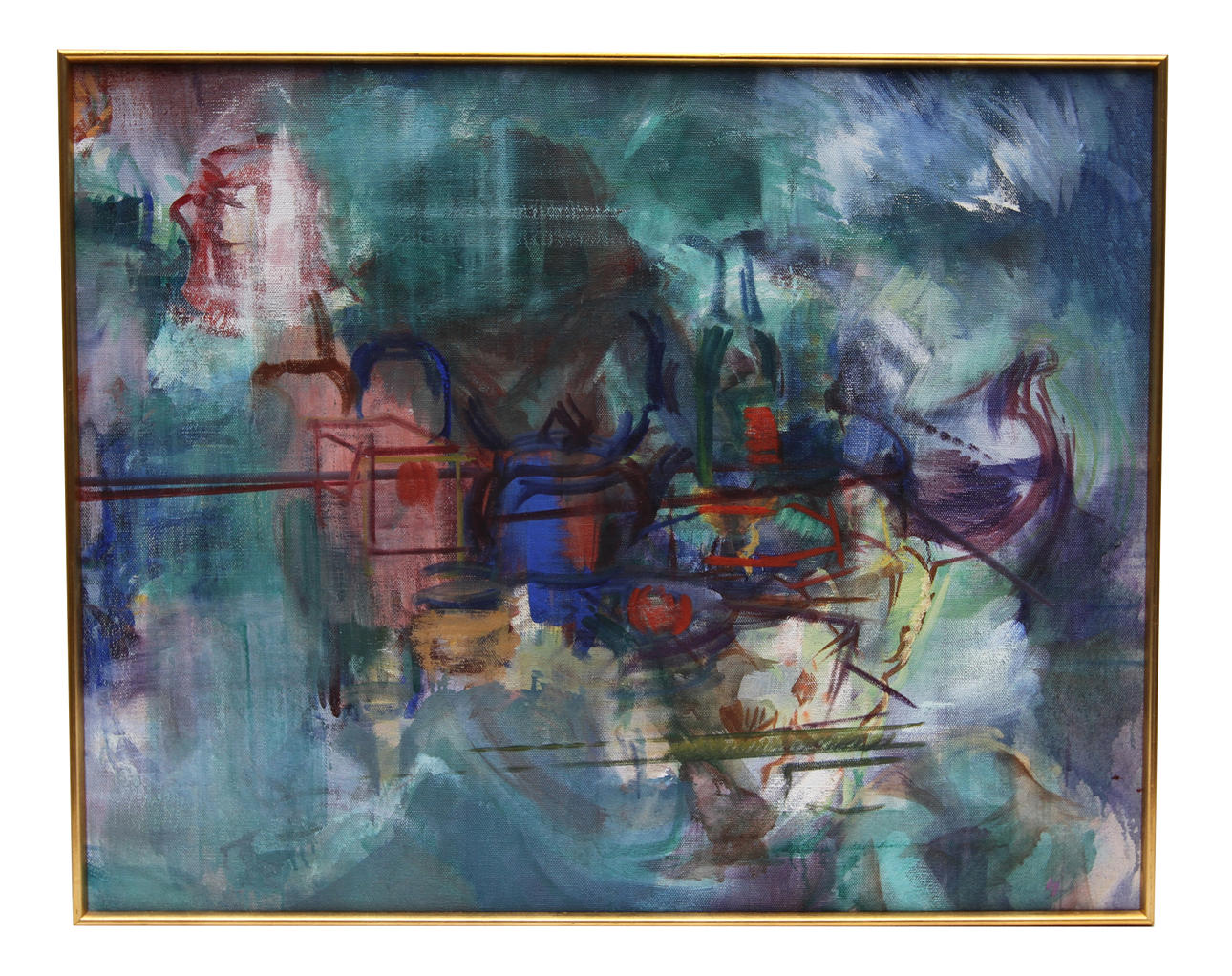 HÅKAN HÅKANSSON. Olja på duk, sign o dat 1986.