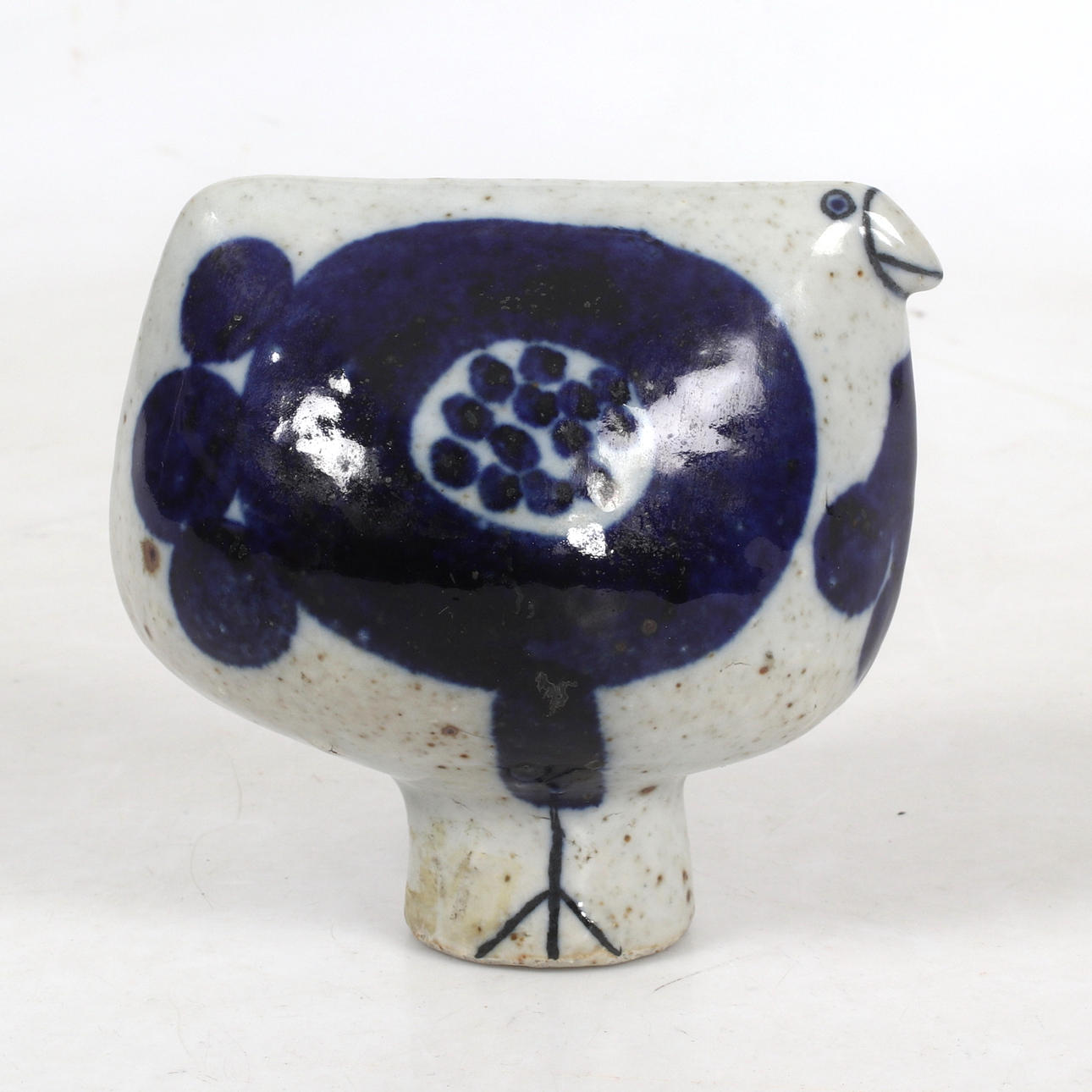 INGER PERSSON. Figurine, Bird, stoneware, Rörstrand.