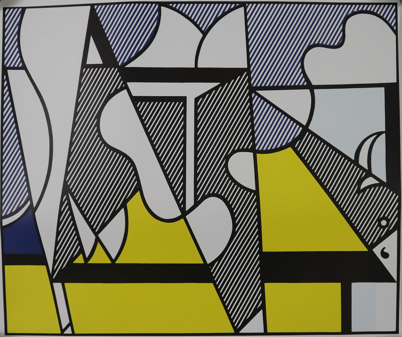 - ROY LICHTENSTEIN -. EFTER. triptyk.