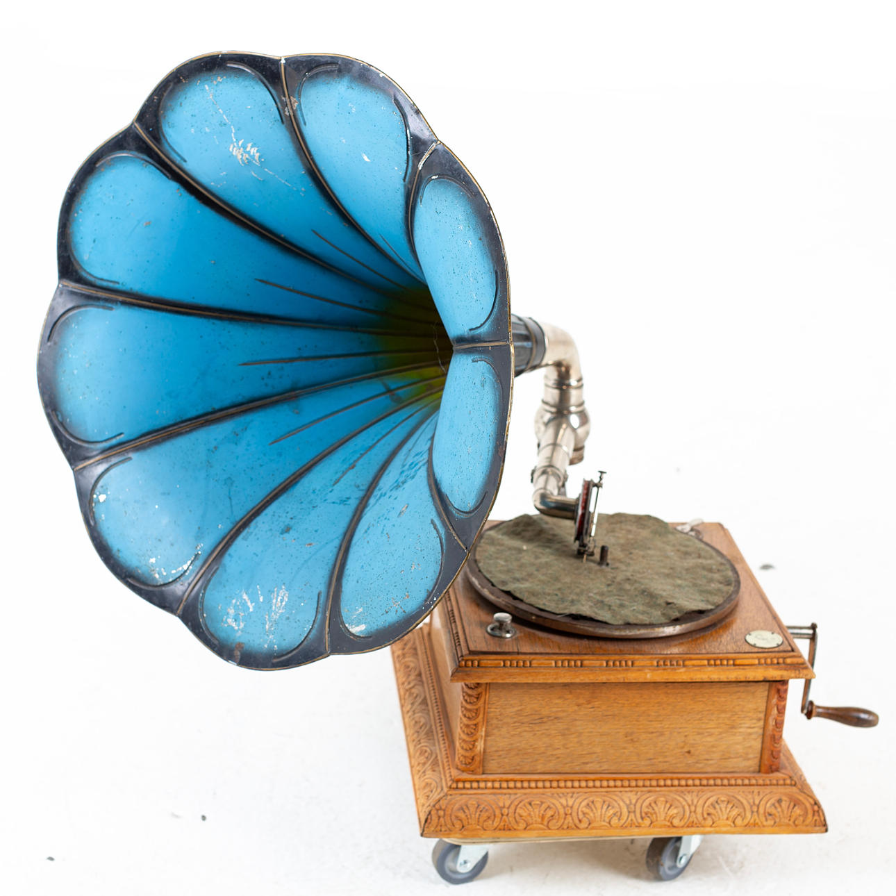 TRATTGRAMMOFON, 1900-talets första hälft.