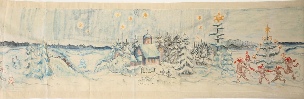 TEXTIL, 1900-talets första hälft. Till förmån för Drottning Silvias Barnsjukhus.