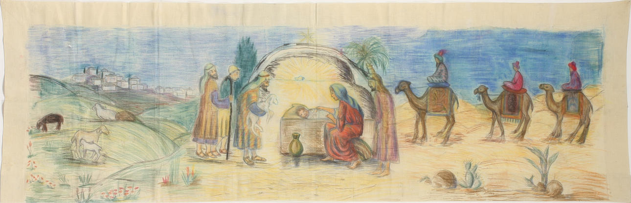 TEXTIL, 1900-talets första hälft. Till förmån till Drottning Silvias Barnsjukhus.