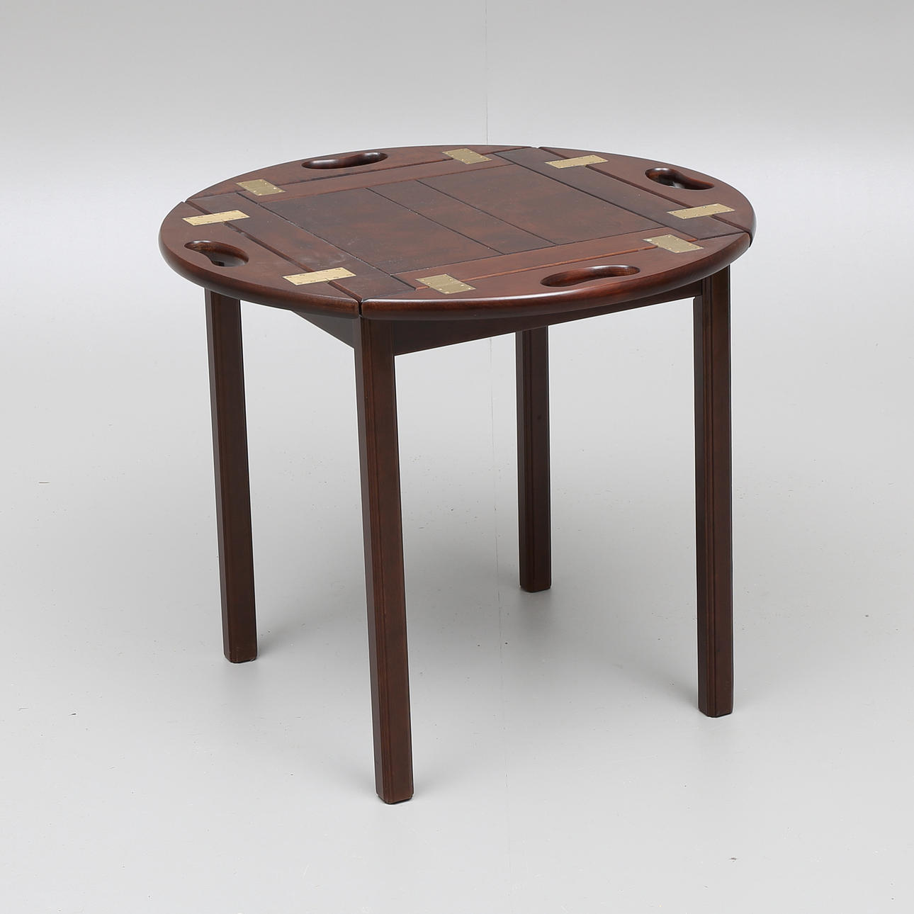 SOFFBORD, s k "Butlers tray", engelsk stil, 1900-tal.