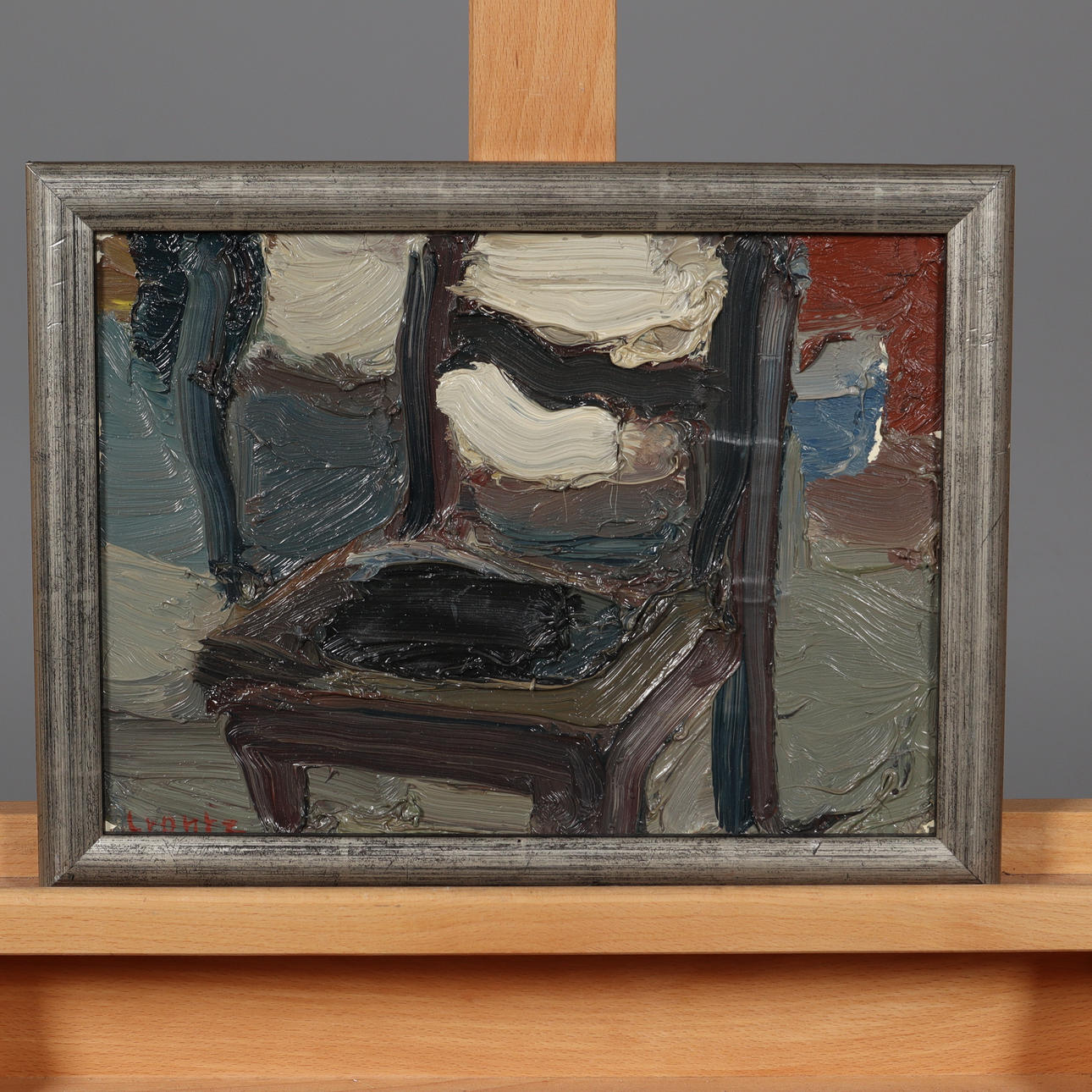 BENGT CRANTZ. OIL ON CANVAS, Signed.