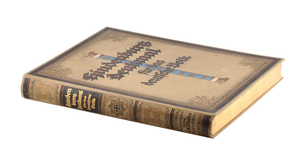 HINDENBURG-DENKMAL. för det tyska folket. Hedersutgåva för Field Marshals 75-årsdag.