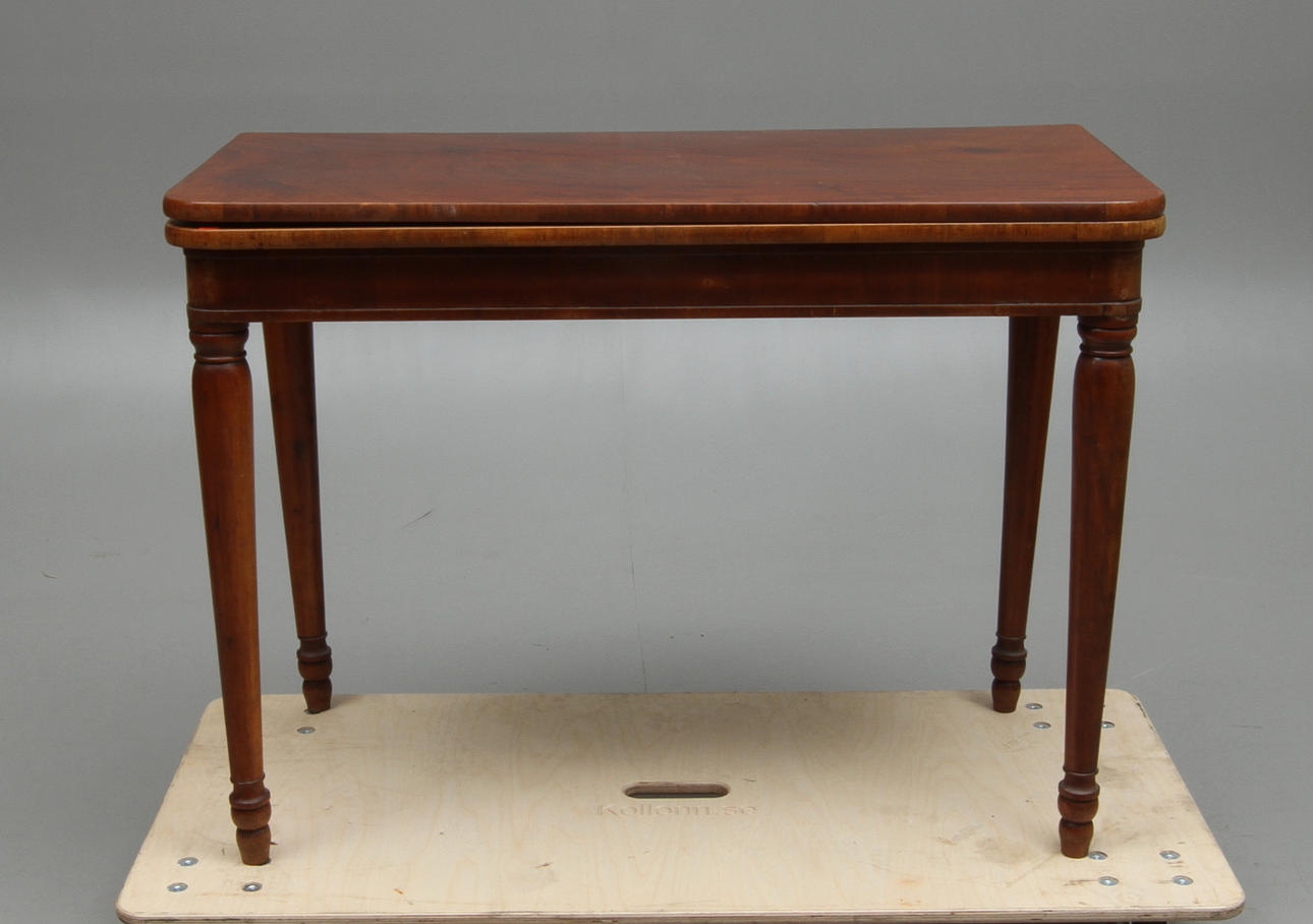 SPELBORD, mahogny, 1800-tal.