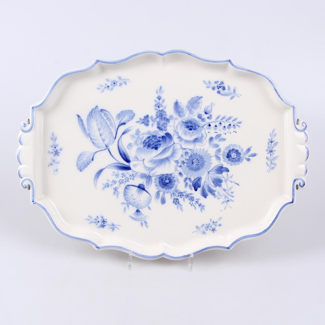 UPPLÄGGNINGSFAT, porslin, Eugene Trost, 1900-talets mitt.