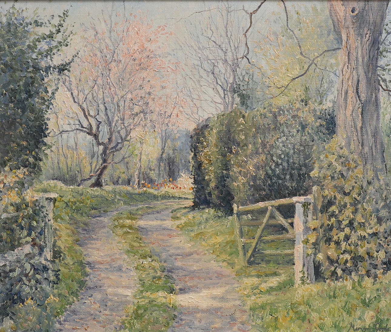 MERVYN GOODE (B.1948). A GLIMPSE THROUGH THE GATEWAY.