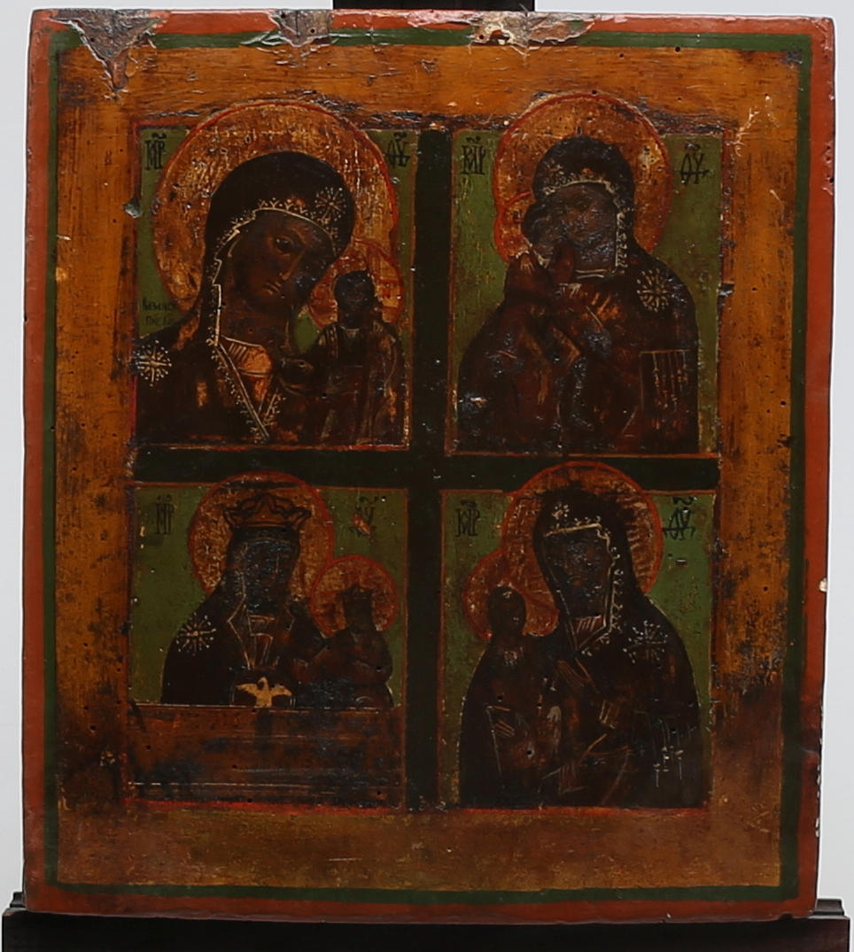 IKON, Gudsmoder, Ryssland 1790-1800-tal.