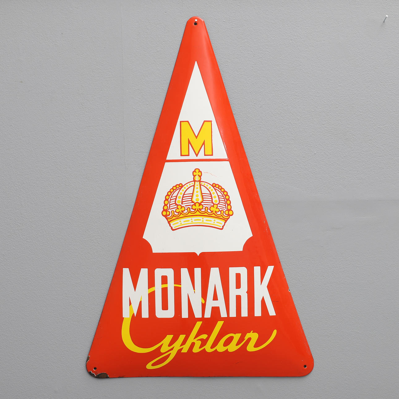 SKYLT, "MONARK CYKLAR", 1940-TAL.