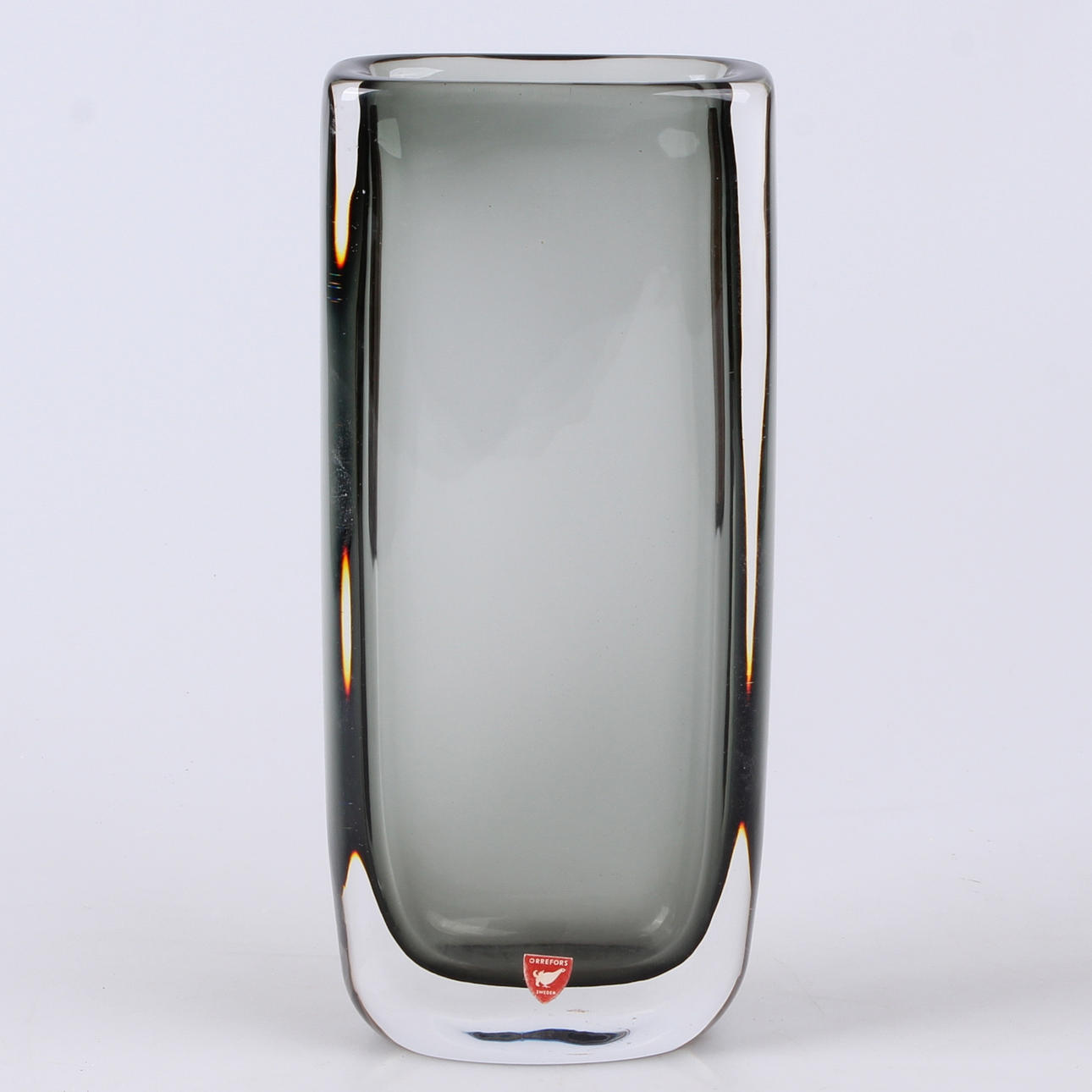 VAS, glas, Nils Landberg, Orrefors, signerad.