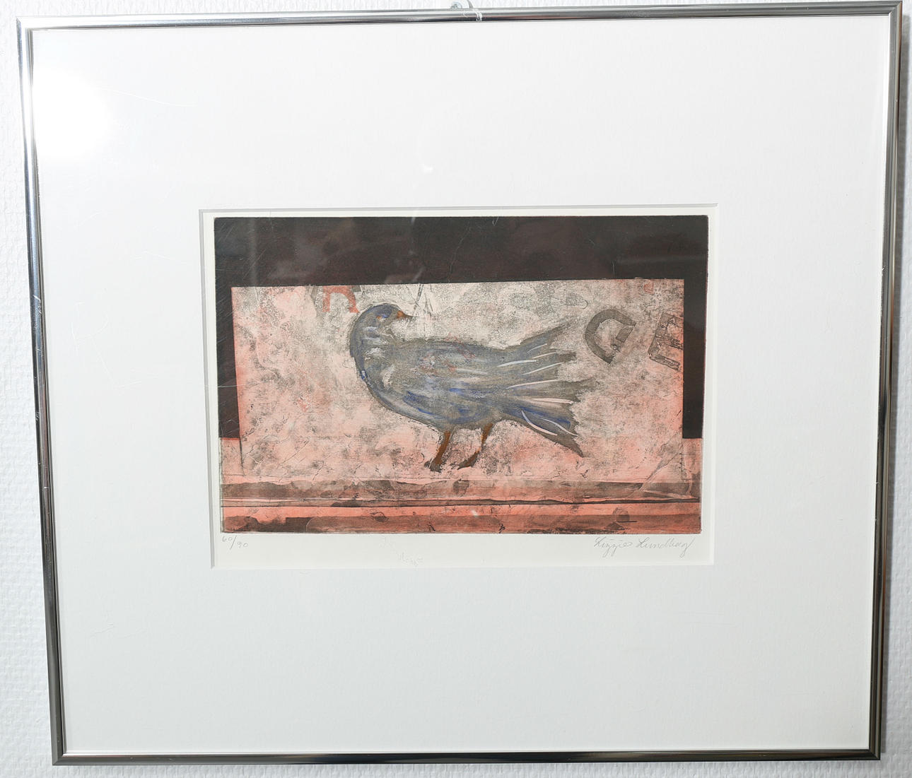 LITOGRAFI OCH ETSNING, 2 stycken, signerade Lizzie och Bertil Lundberg.