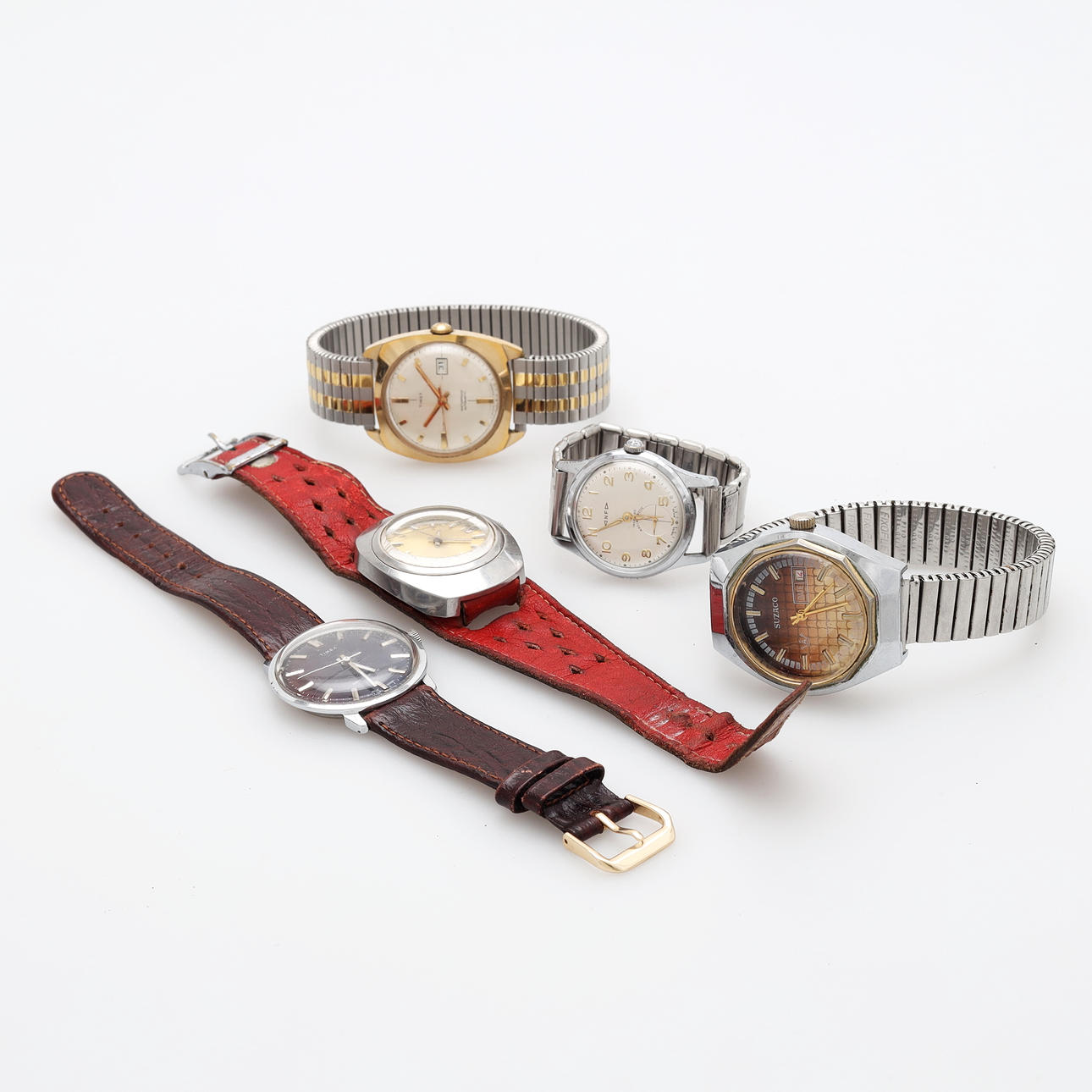 BRACELET WATCH, 5 pcs.