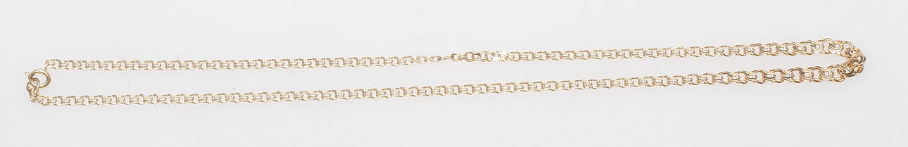 HALSBAND, sk bismarck, 18k guld, vikt ca 7,3 gram.