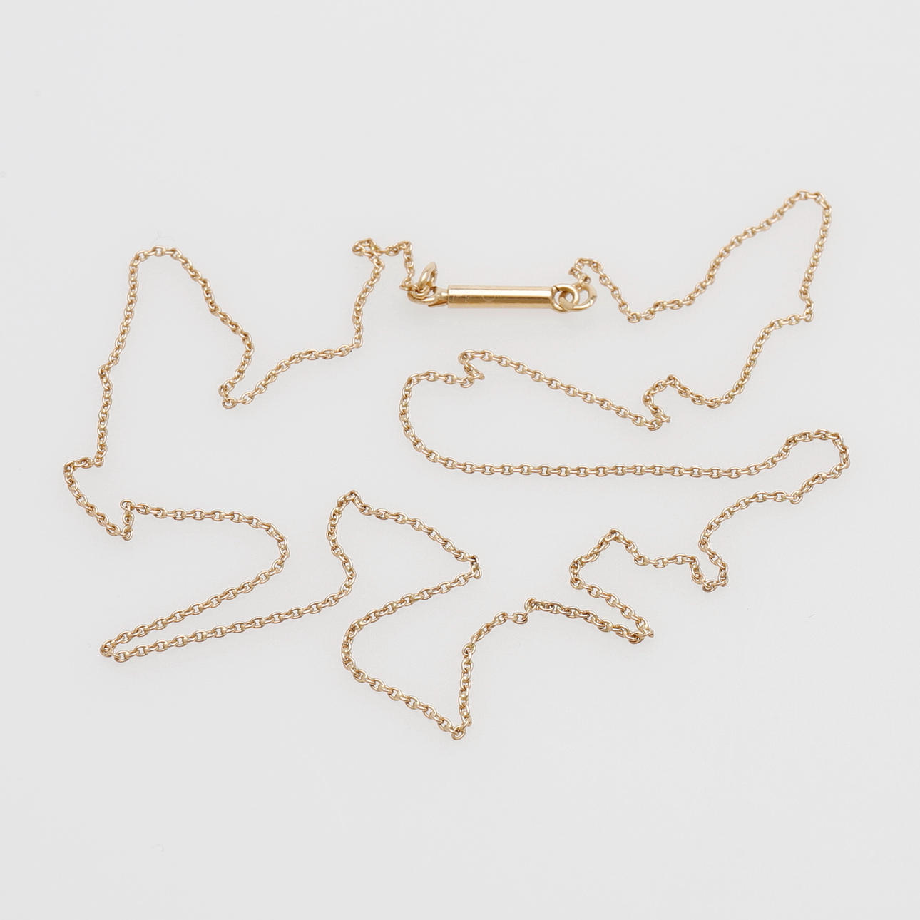 GULDLED 47 CM MED BAJONETLÅS.