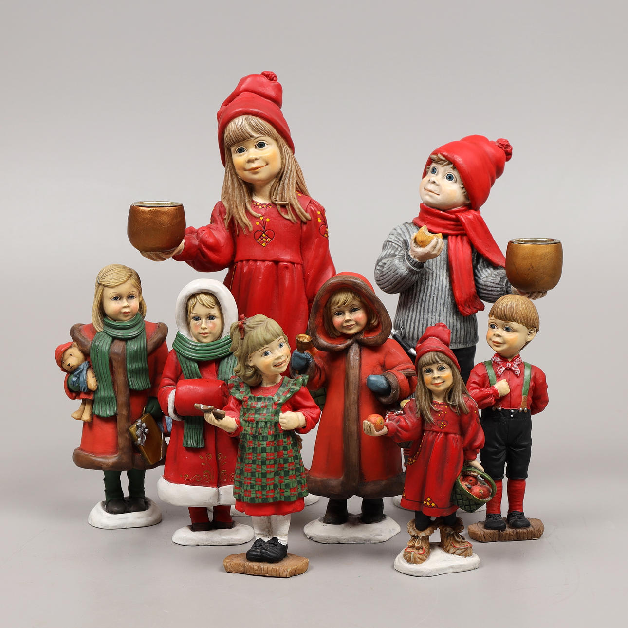 FIGURER, 8 stk., Candy Designs, Norge.