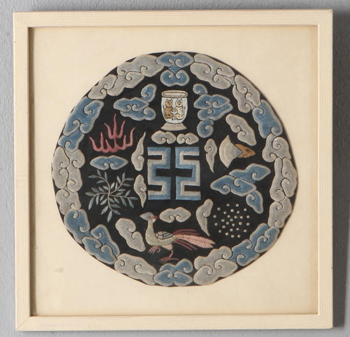 BRODERI, ramat, orientaliskt.