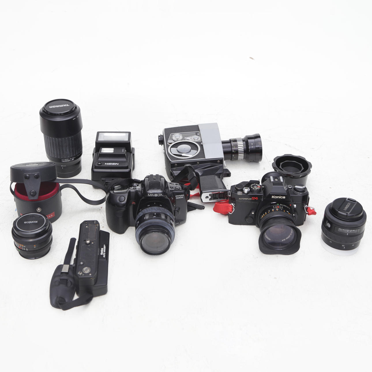 FOTOUTRUSTNING och STATIV.