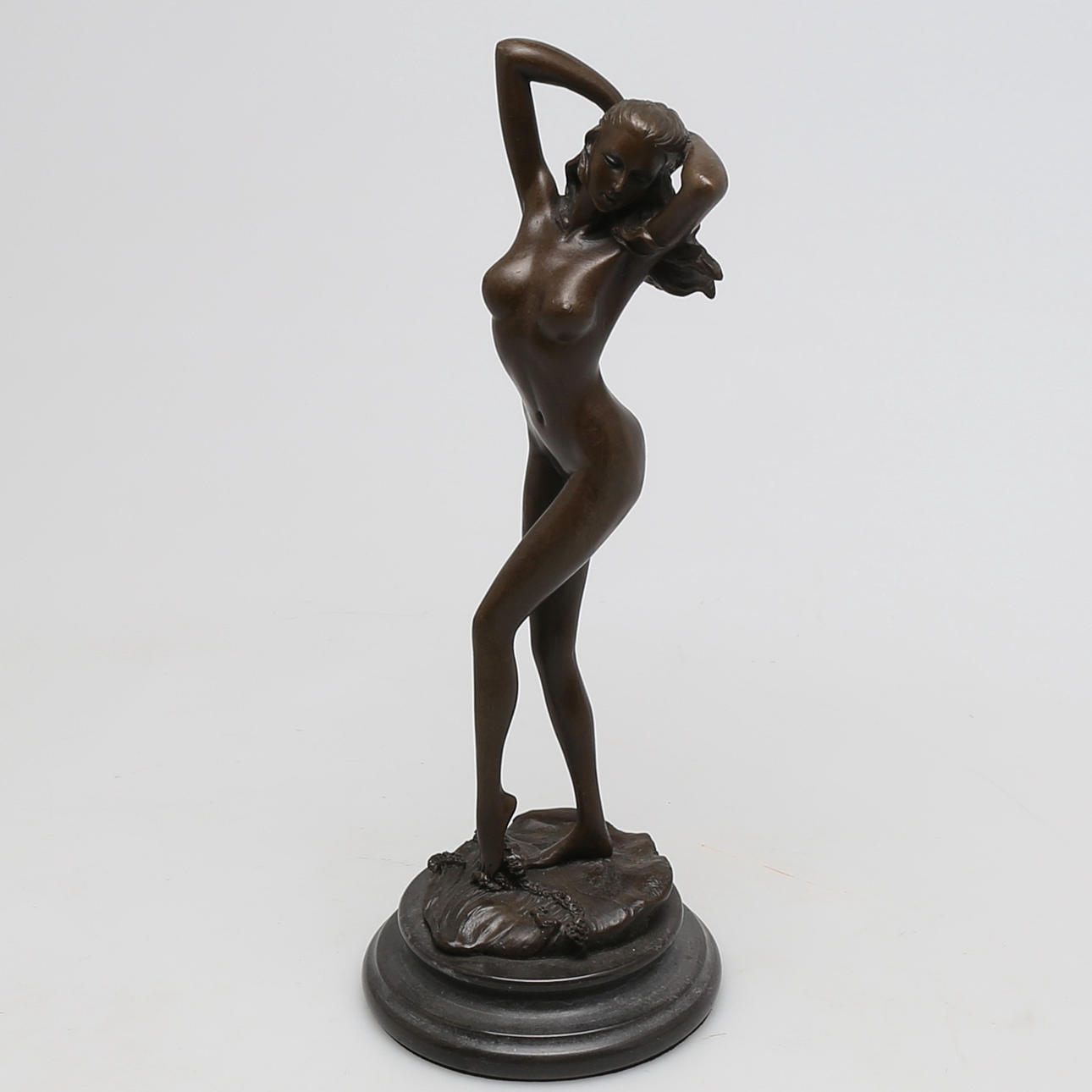 SKULPTUR, brons, nakenakt, 2000-tal.