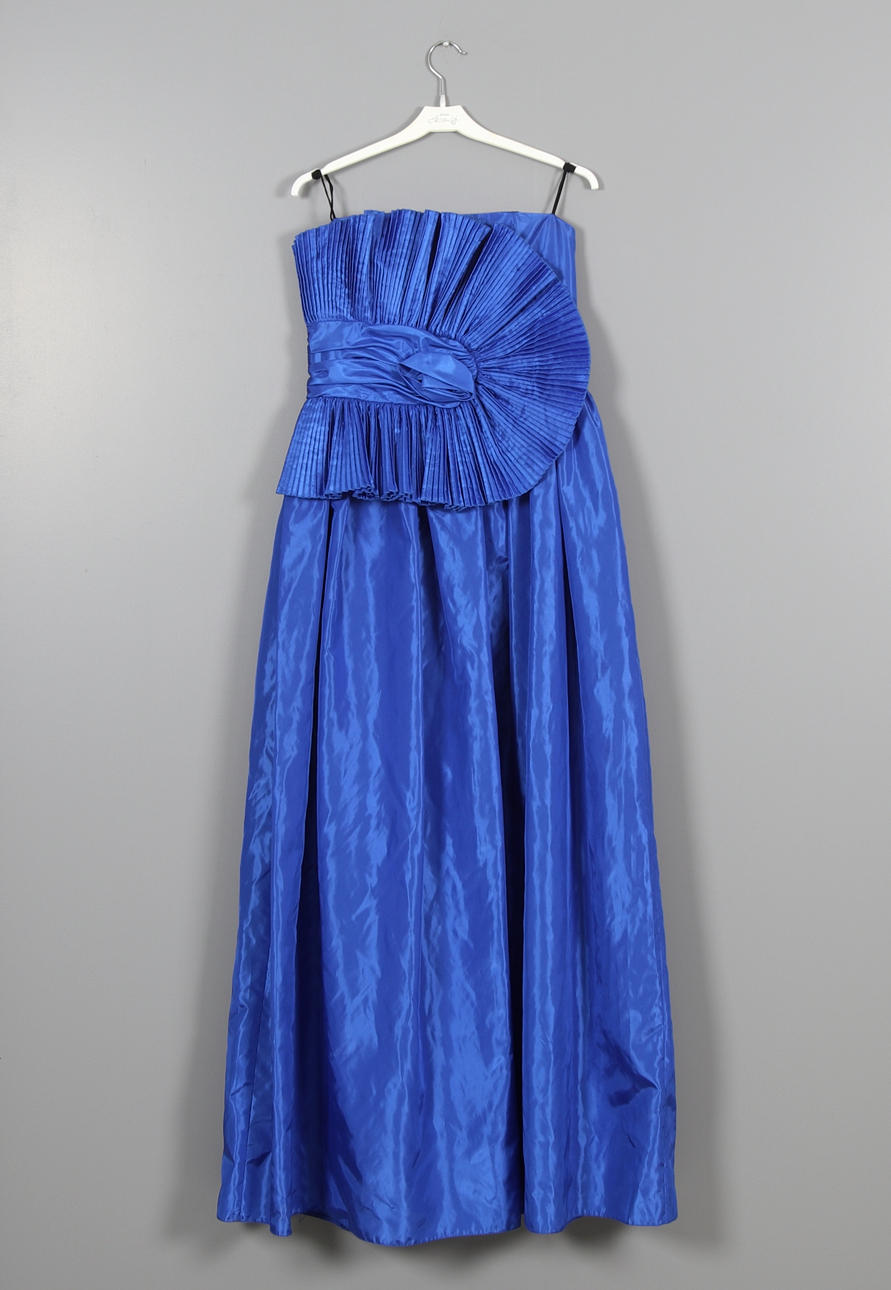 EVENING DRESS, polyester, Jahn & Pill collection, size 40.