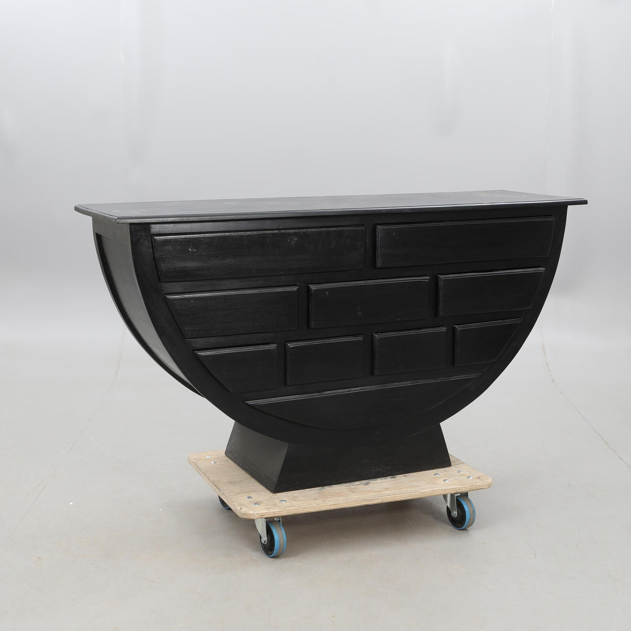 Kommode SCHUBLADEN, schwarz, modern.