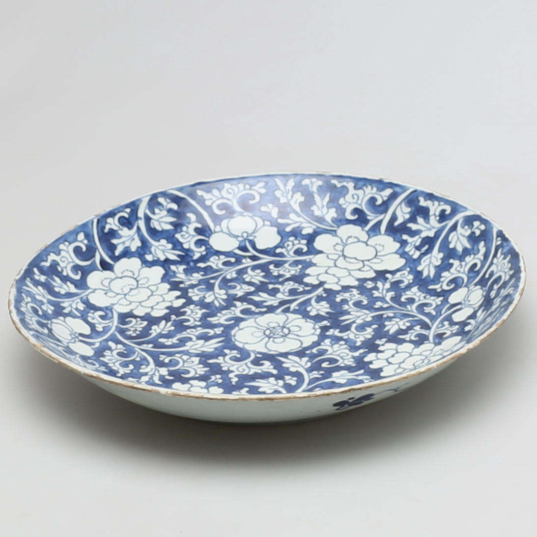 STORT FAT i porslin, Kangxi 1661-1722, Kina.