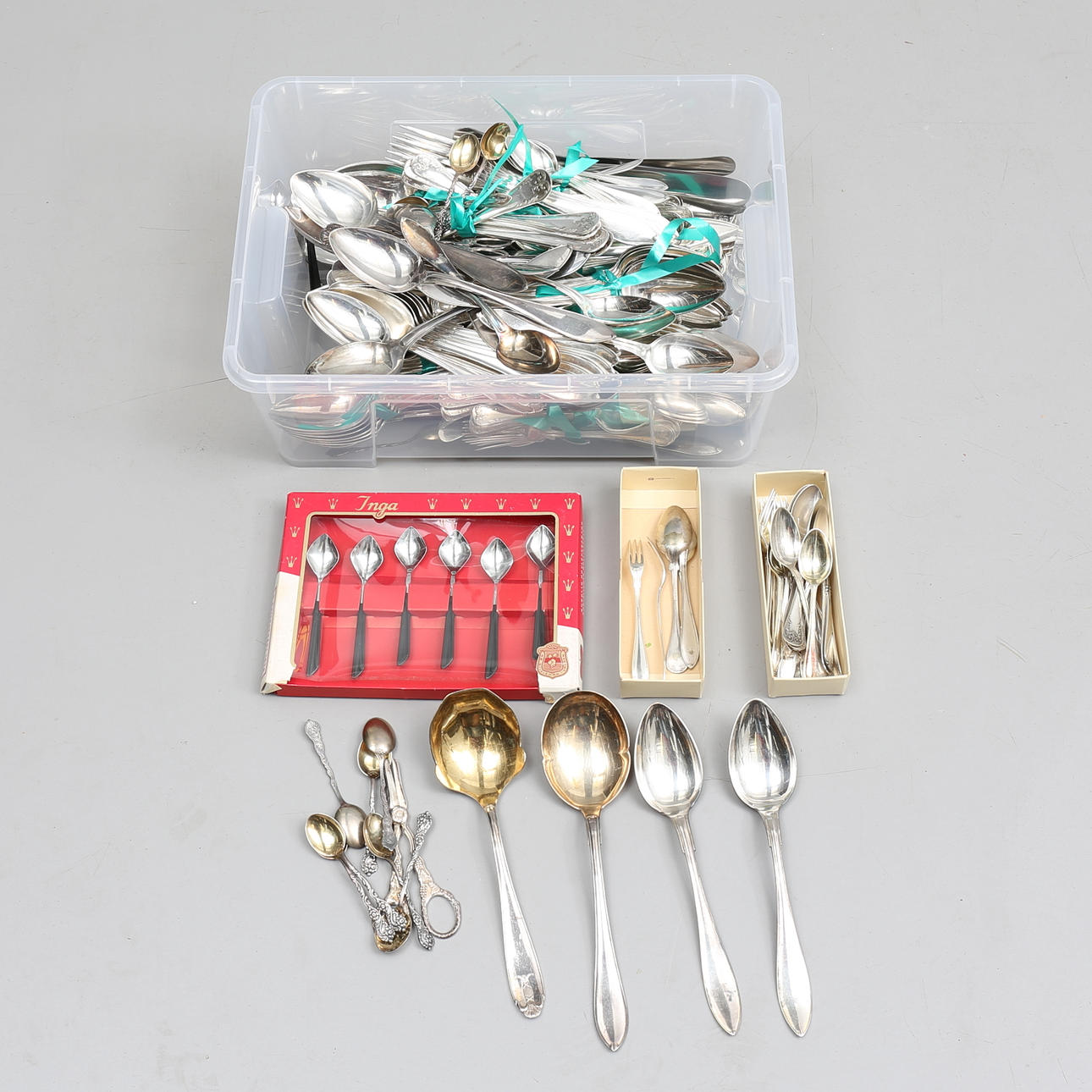 STORT PARTI BESTICK, nysilver.