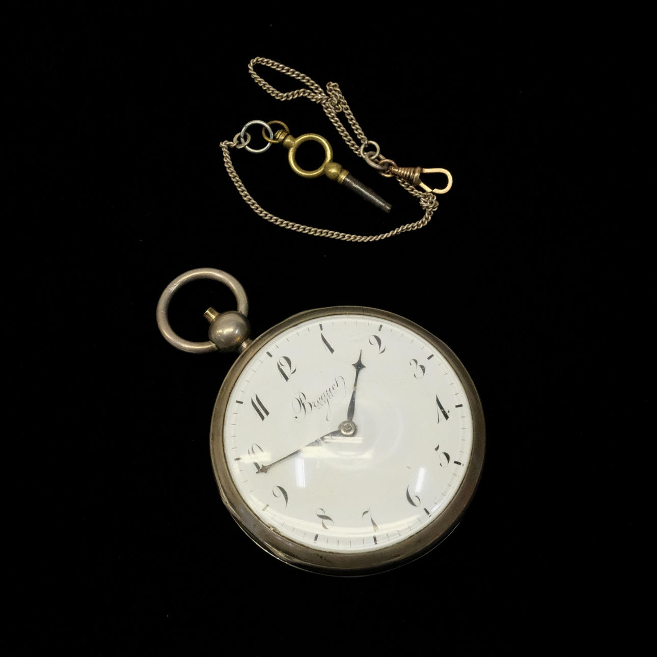 EINE BREGUET-TASCHENUHR, 19. JAHRHUNDERT.