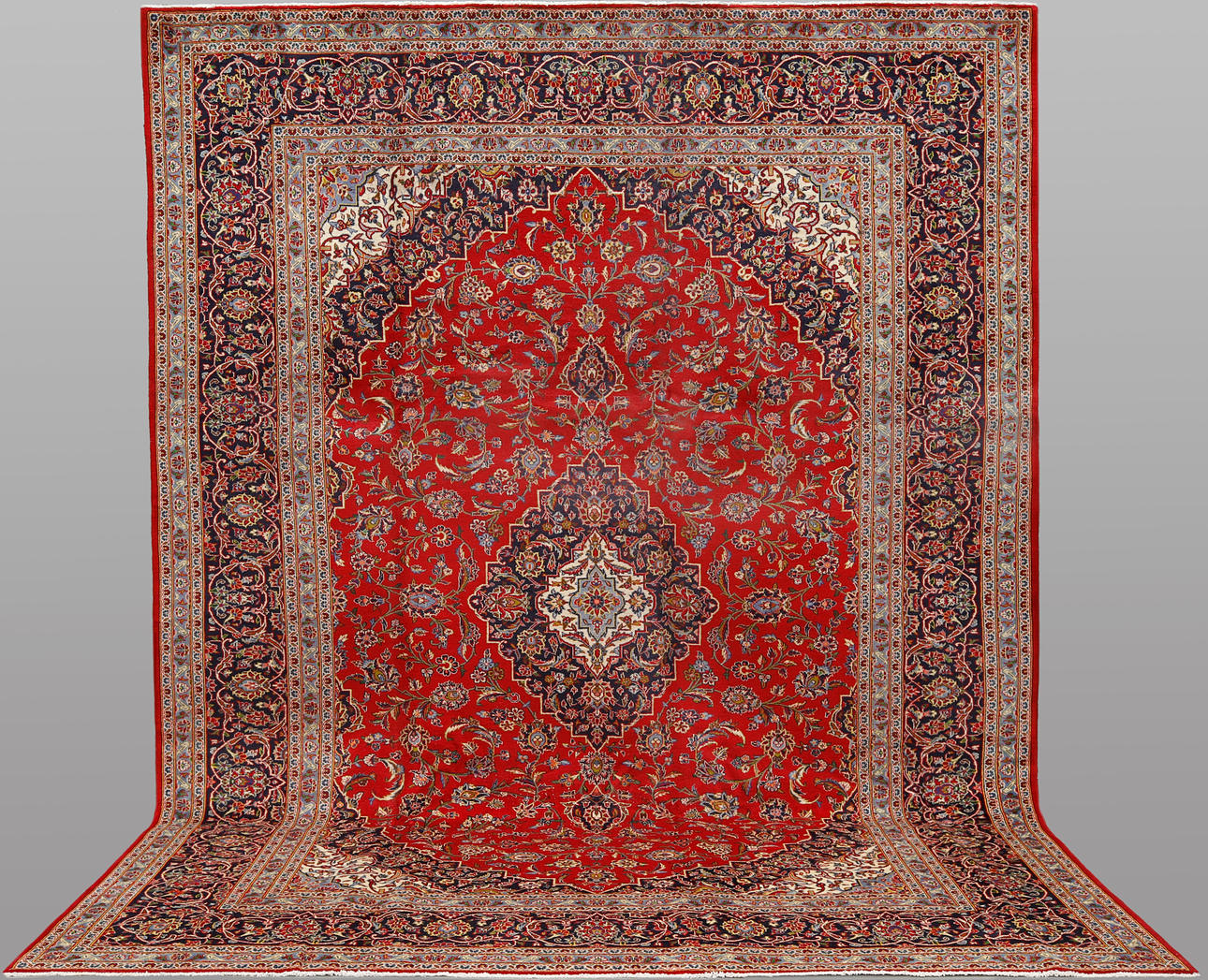 ORIENTMATTA. Keshan, 390 x 294 cm.