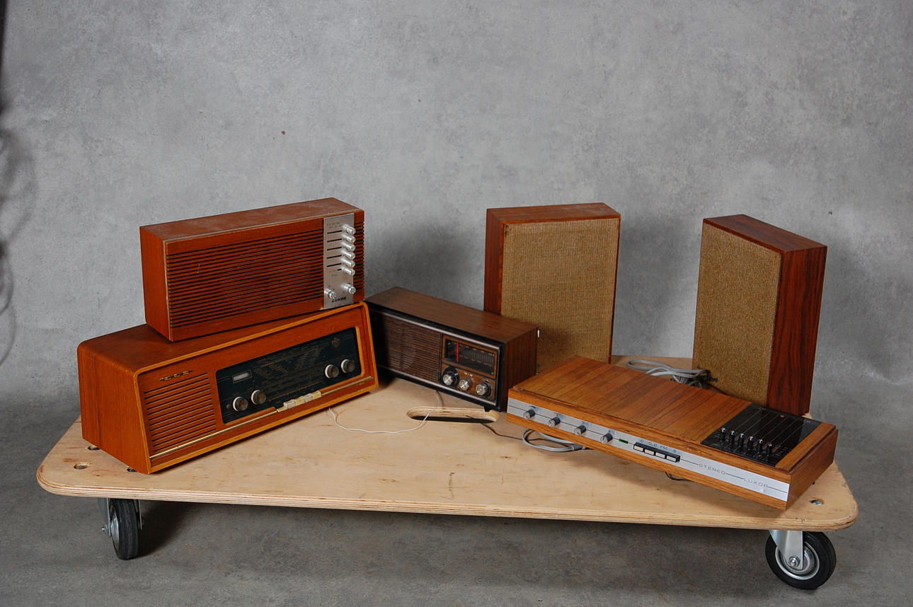 RADIOAPPARATER, HÖGTALARE, FÖRSTÄRKARE, Luxor, DUX.