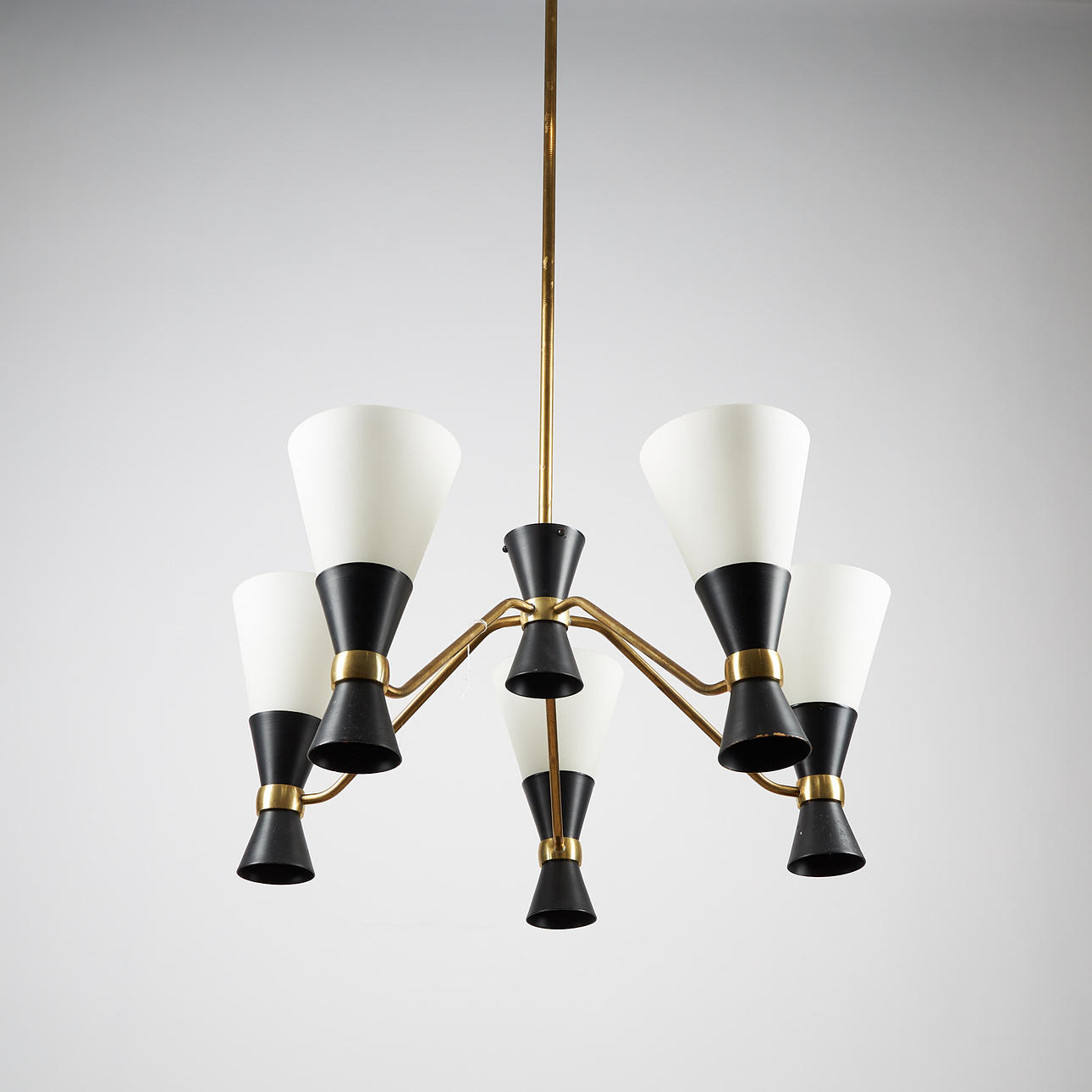 MARIA LINDEMAN. CEILINGLAMP, model K 1-1, Idman, 1950/60s.