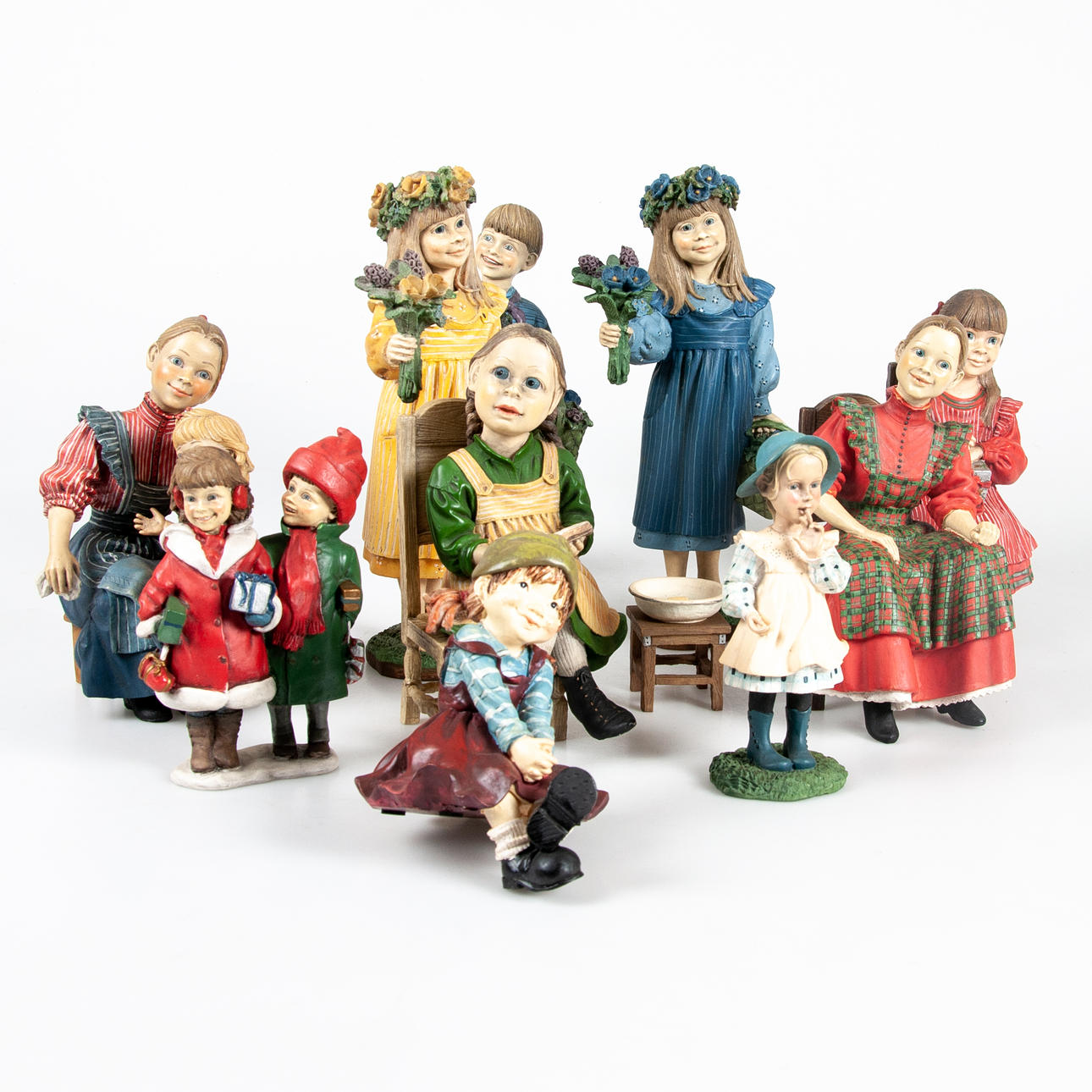 FIGUREN, 9 Stück, Candy Design Norway.