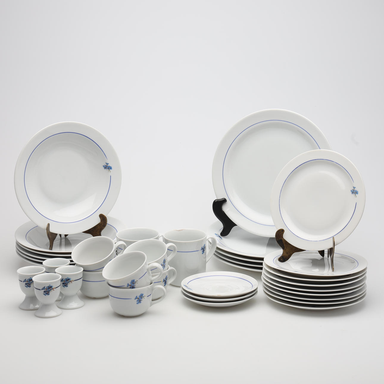 SERVIS 35 delar Blåklint, Mariehult.