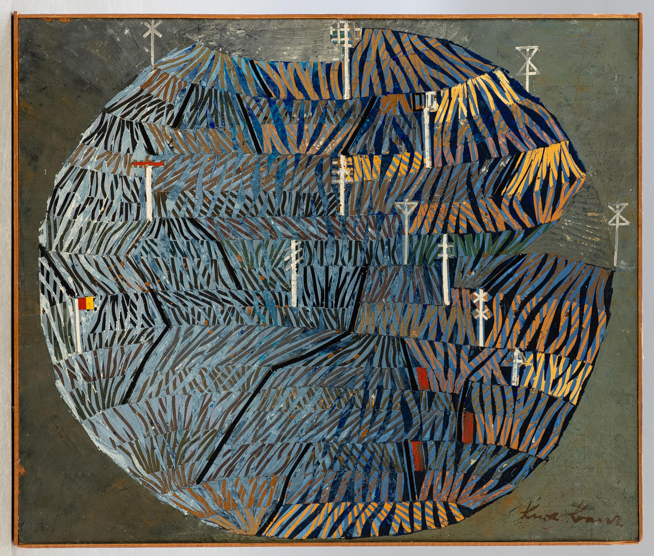 KURT KRANZ (1910-1997). Watt topography.