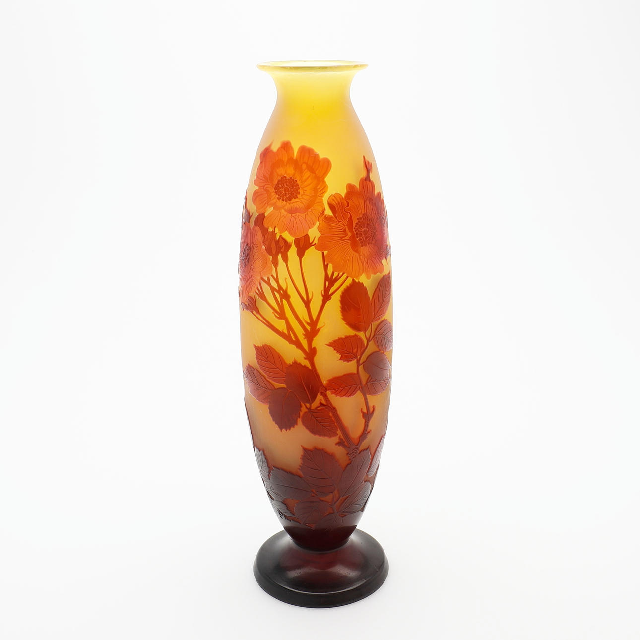 ÉMILE GALLÉ, JARRÓN.