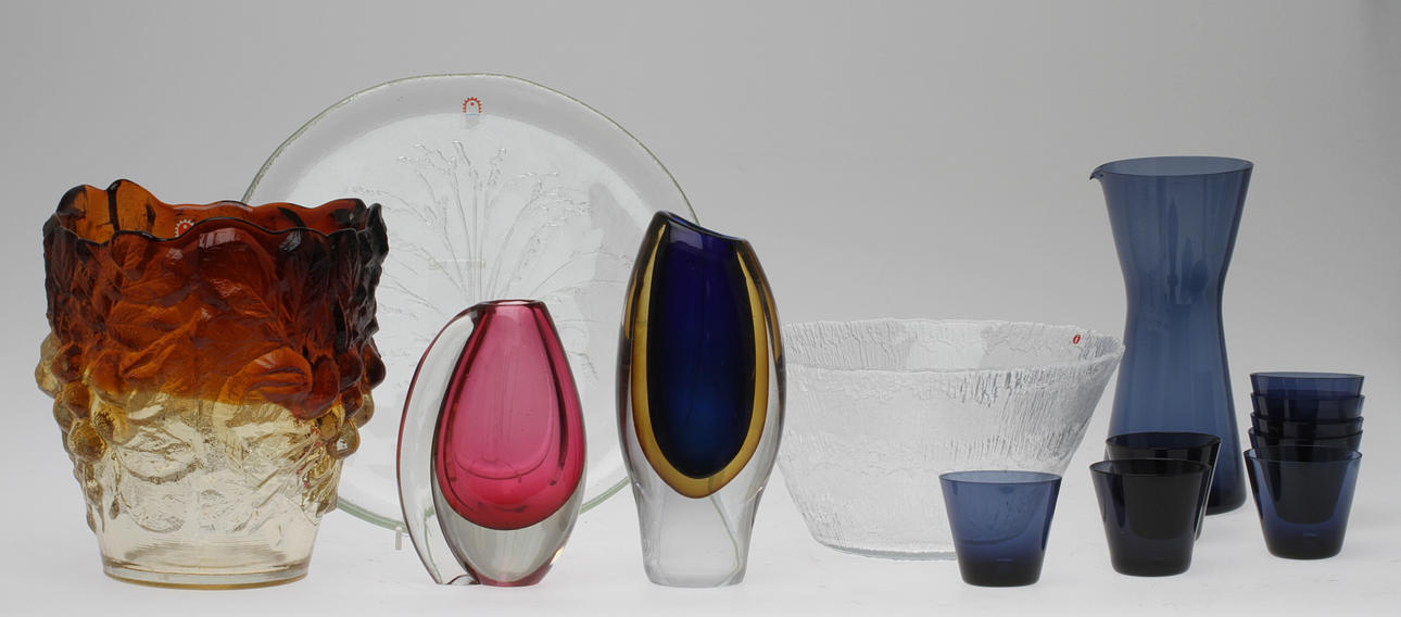 PARTI GLAS, 12 delar, mestadels Finland, 19&2000-tal.