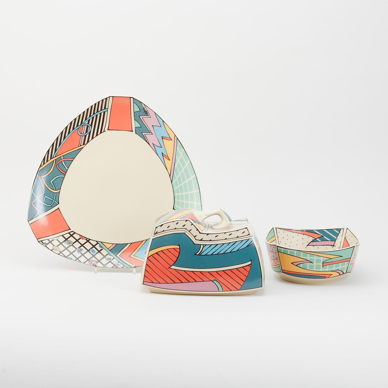 DOROTHY HAFNER. Posliini, 3 kpl, ”Flash One” Rosenthal.