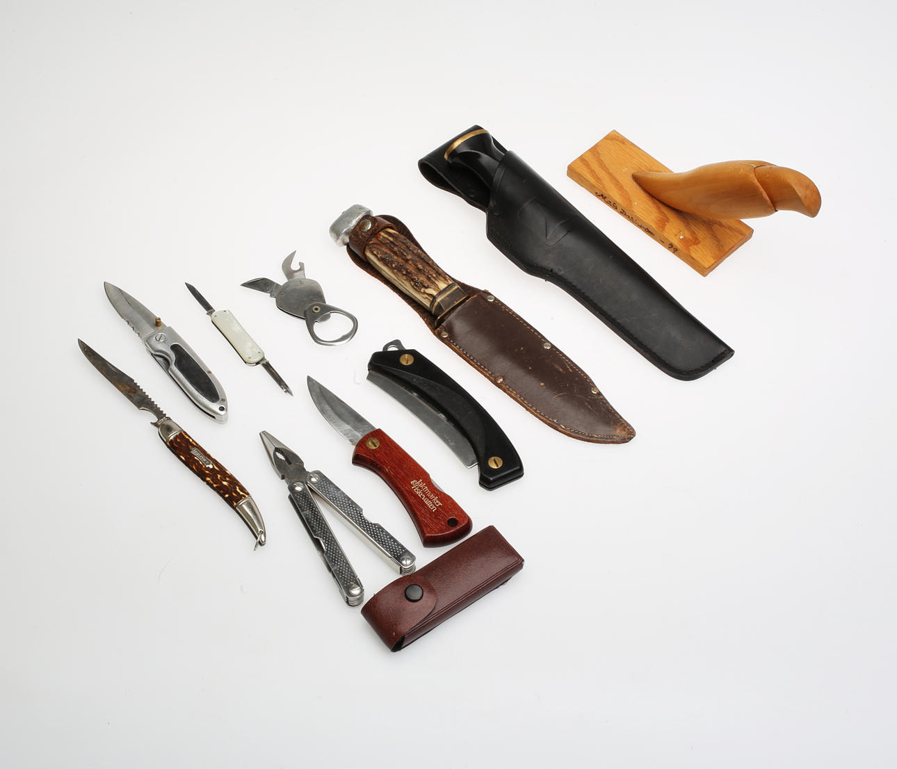 KNIVSAMLING, 10 stycken.