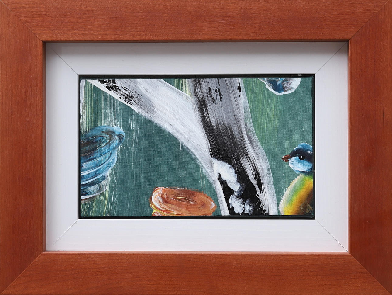 ERNST BILLGREN. olja på duk, monogramsignerad.